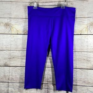 Fabletics Cropped High Waist Athletic Leggings XXL